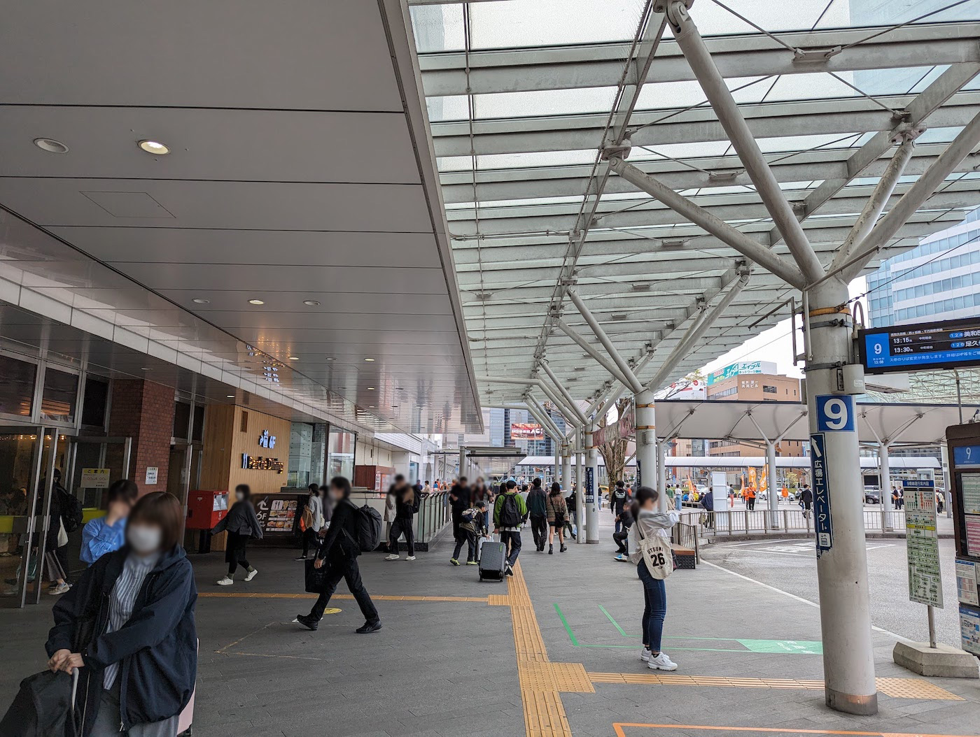 静岡駅（地上）から静岡支店へのアクセス2